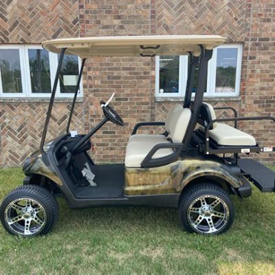 Custom Brushed Bronze and Black Golf Car