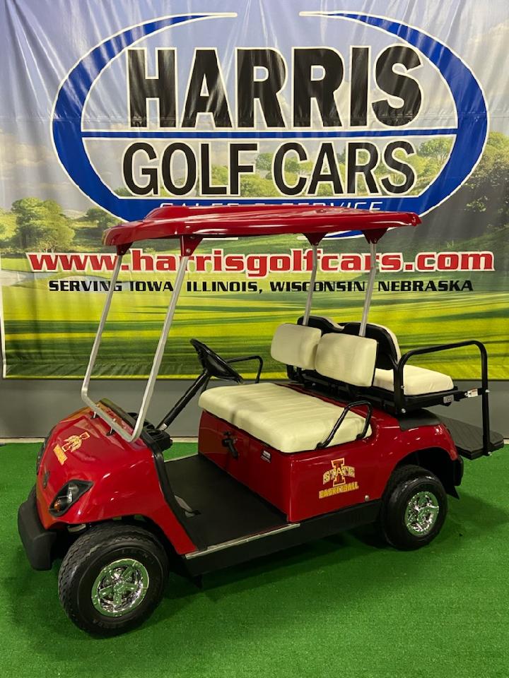 Custom Iowa State Cyclone Themed 4-Passenger Golf Car