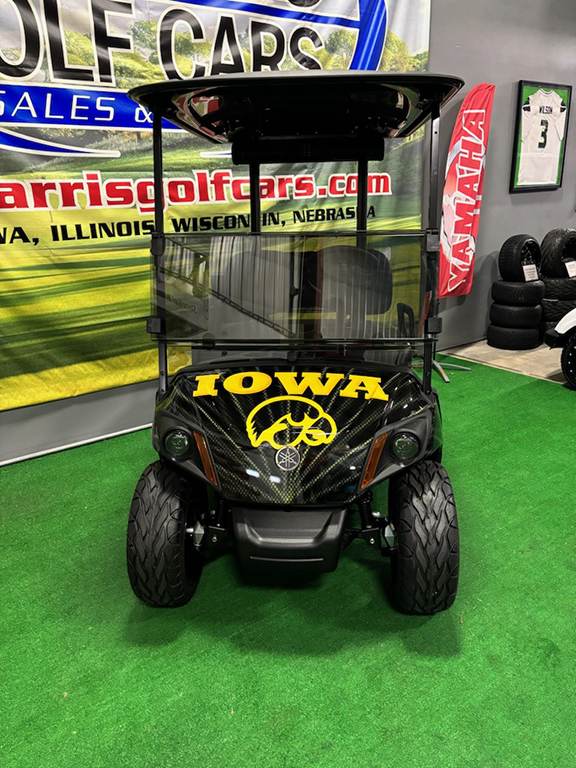 Custom Iowa Hawkeye Golf Car - Image 2
