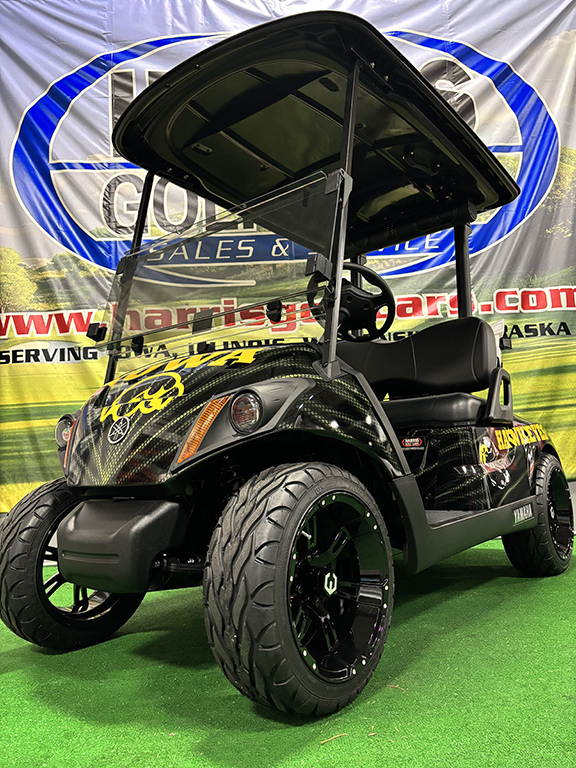 Custom Iowa Hawkeye Golf Car - Image 3