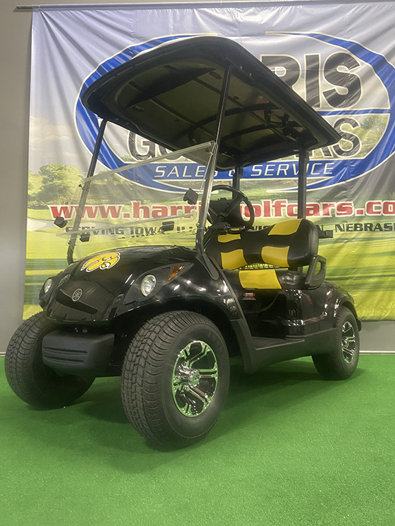 Custom Iowa Hawkeyes Golf Car - Image 3