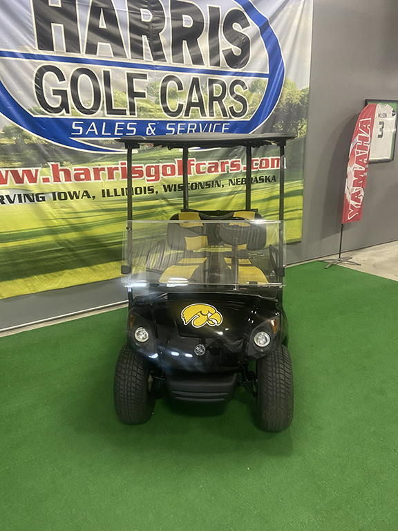 Custom Iowa Hawkeyes Golf Car - Image 2