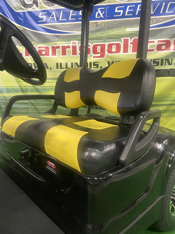 Custom Iowa Hawkeyes Golf Car - Image 4