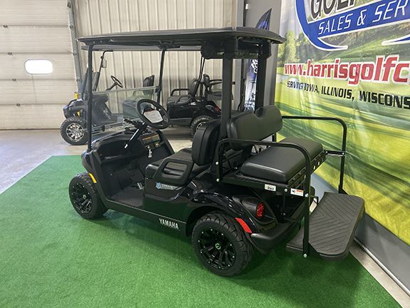 Custom AC PTV LI Onyx Black 4-Passenger Golf Car - Image 5