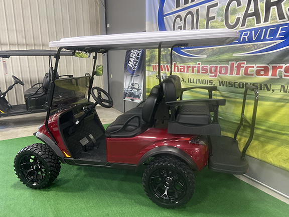 2023 MadJax XSeries Lithium Red 4-Passenger Vehicle - Image 3