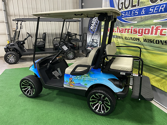 Custom Margaritaville 4-Passenger Golf Car - Image 4