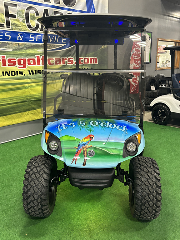Custom Margaritaville 4-Passenger Golf Car - Image 2