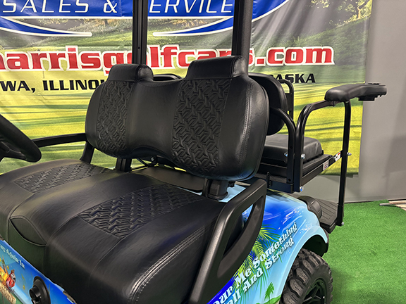 Custom Margaritaville 4-Passenger Golf Car - Image 4