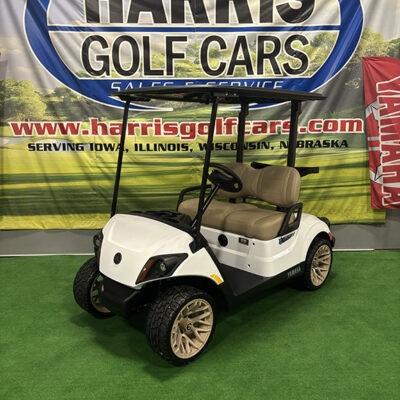 2024 Glacier White Electric Golf Car