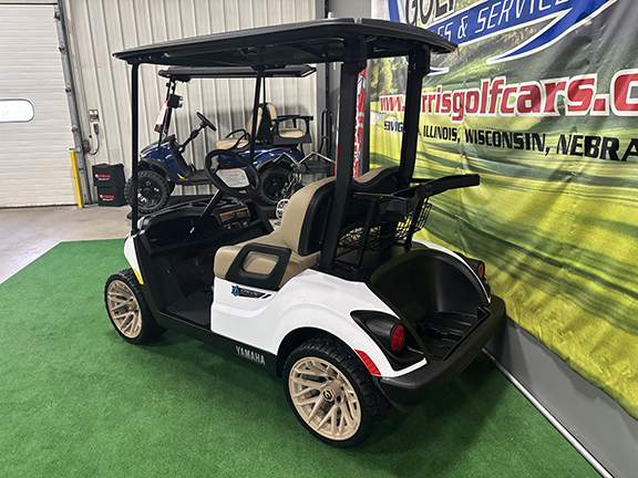 2024 Yamaha Drive 2 AC PTV Lithium Glacier White Golf Car - Image 5