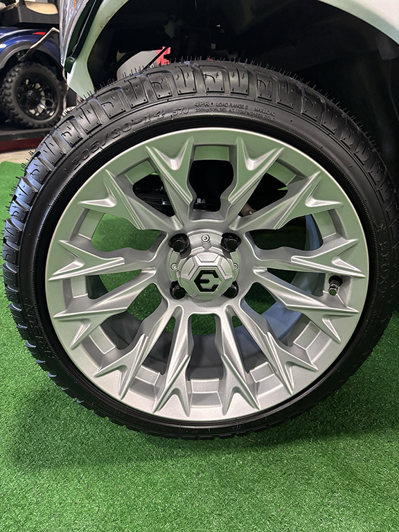 2019 Glacier White Golf Car