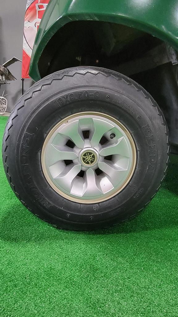 2020 Emerald Green Gas Golf Car