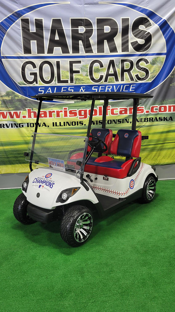 2014 Custom Chicago Cubs Gas Golf Car