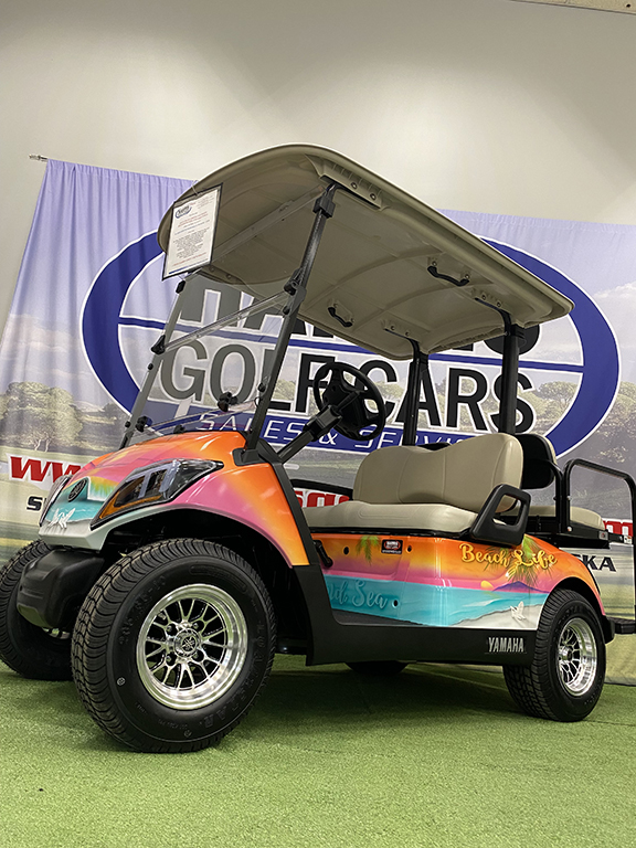 2019 Yamaha Drive 2 EFI Fleet Custom Beach Life 4-Passenger Vehicle - Image 4