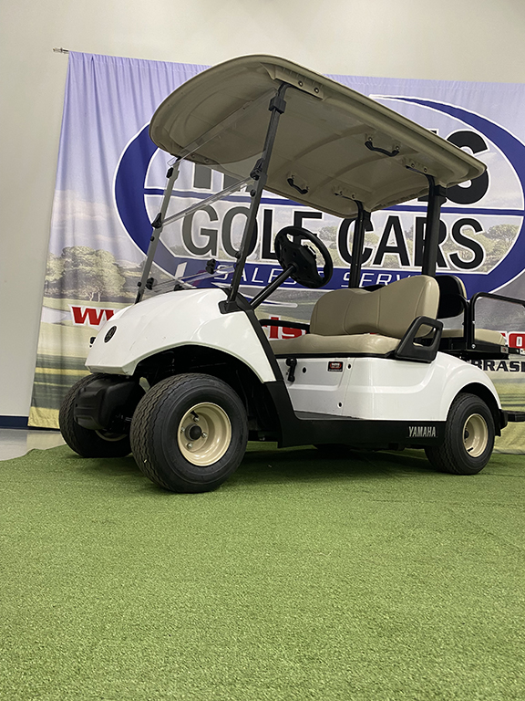 2019 Yamaha Drive 2 QuieTech Glacier White 4-Passenger Vehicle - Image 3