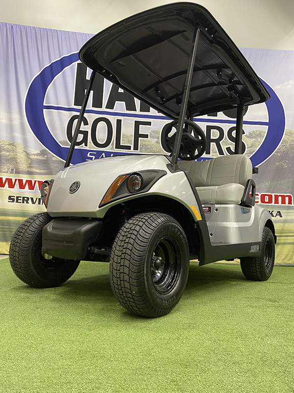 2023 Yamaha AC PTV IL Moonstone Metallic Golf Car - Image 3