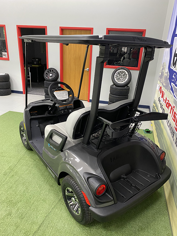 2025 Yamaha AC PTV LI Carbon Metallic Golf Car - Image 5