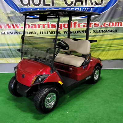 2022 Jasper Red Metallic Electric Golf Car